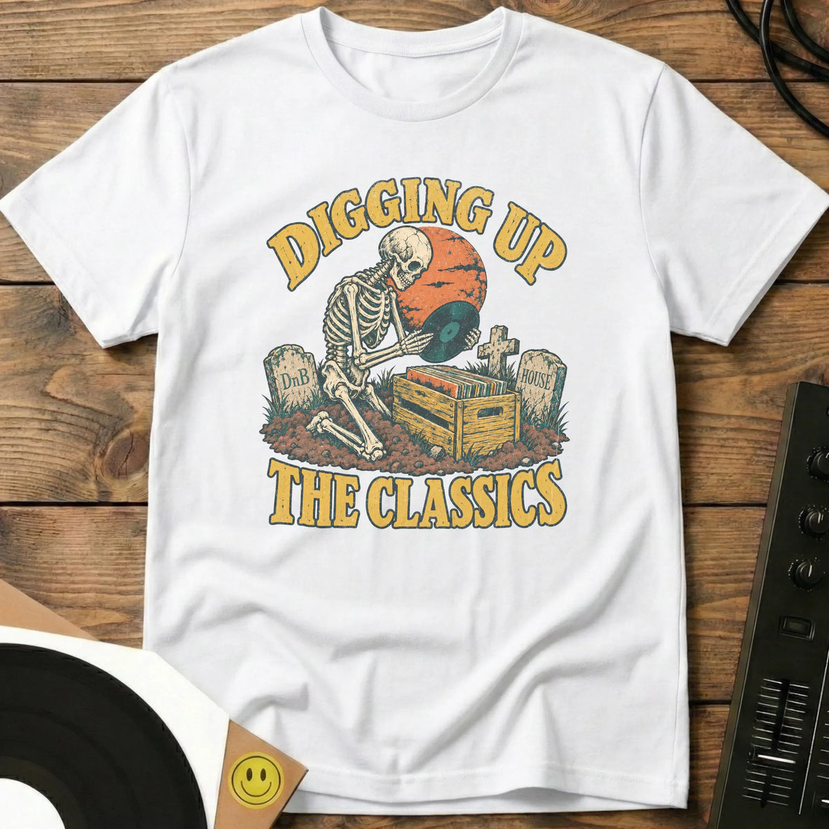 Digging Up The Classics T-Shirt White / S Digging Up The Classics T-Shirt