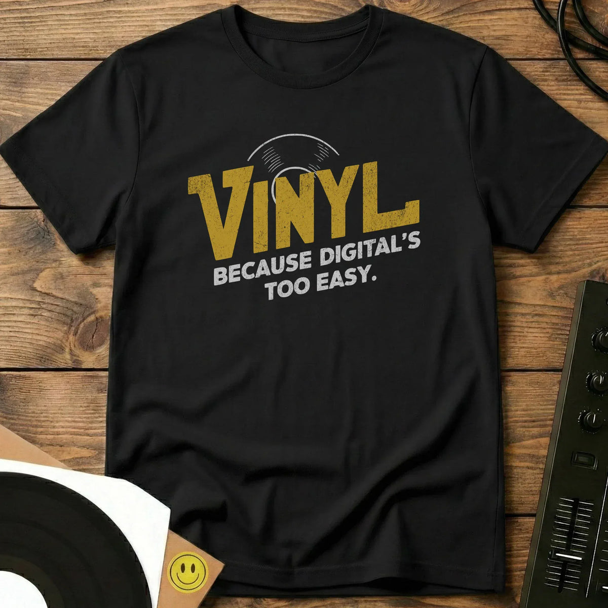 Digital Is Too Easy T-Shirt Black / S Digital Is Too Easy T-Shirt