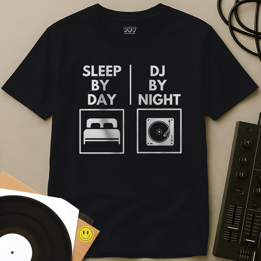 DJ By Night T-Shirt Black / S DJ By Night T-Shirt