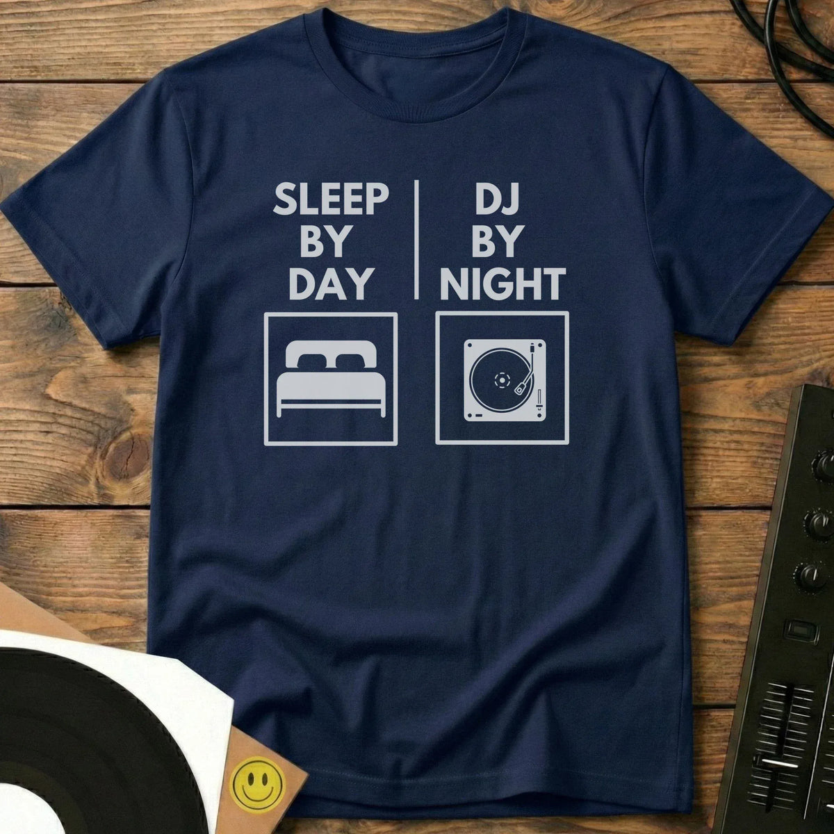 DJ By Night T-Shirt Navy / S DJ By Night T-Shirt