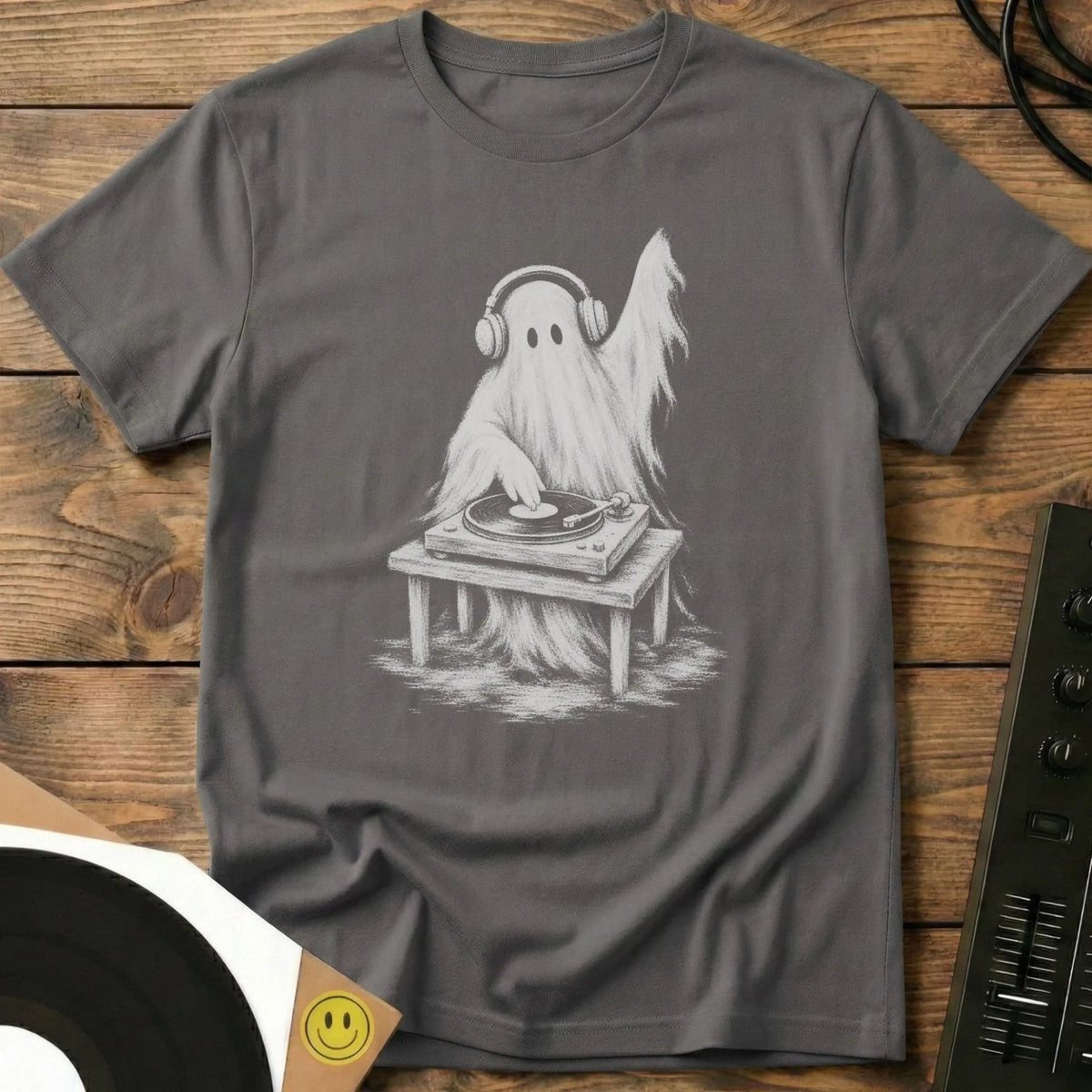DJ Ghost T-Shirt Charcoal / S DJ Ghost T-Shirt
