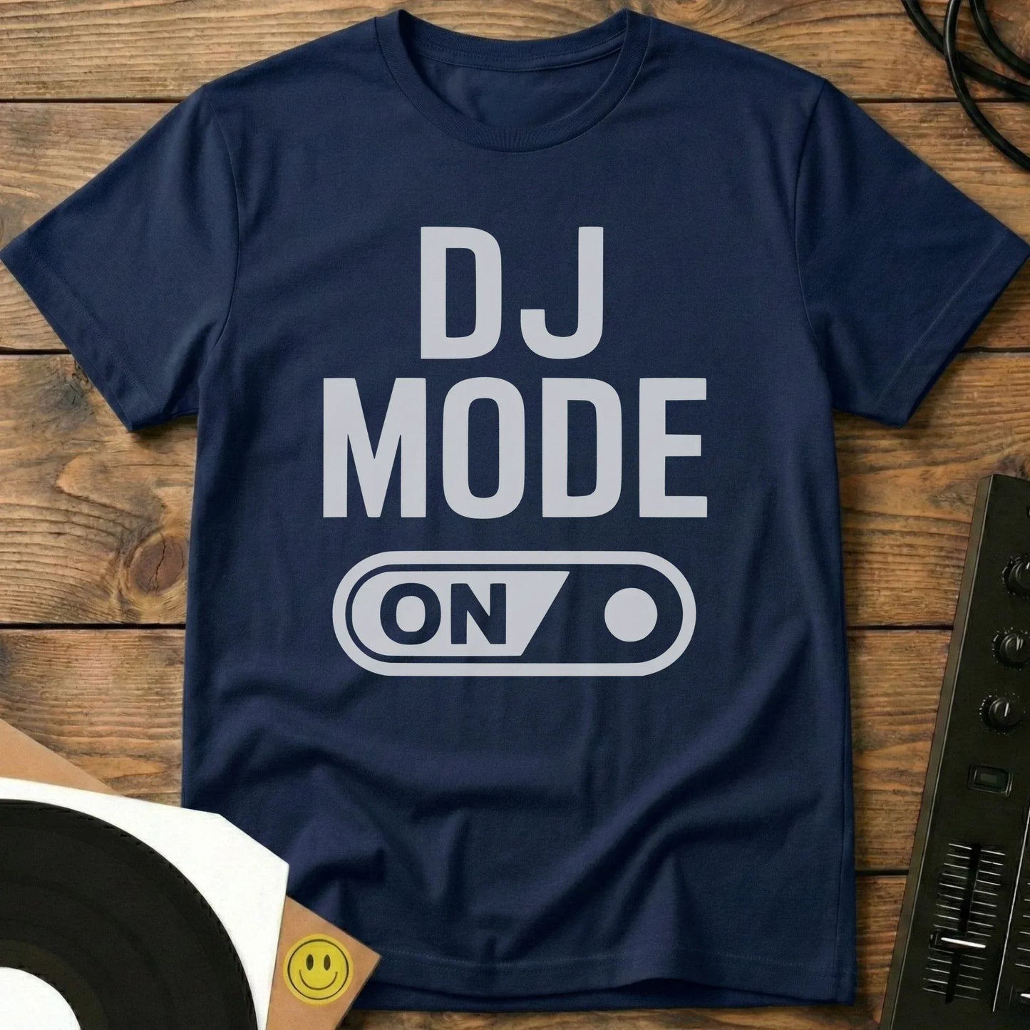 DJ Mode On T-Shirt Navy / S DJ Mode On T-Shirt