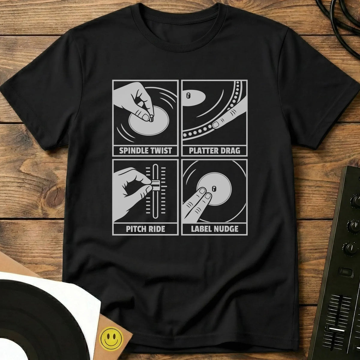 DJ Technique T-Shirt Black / S DJ Technique T-Shirt