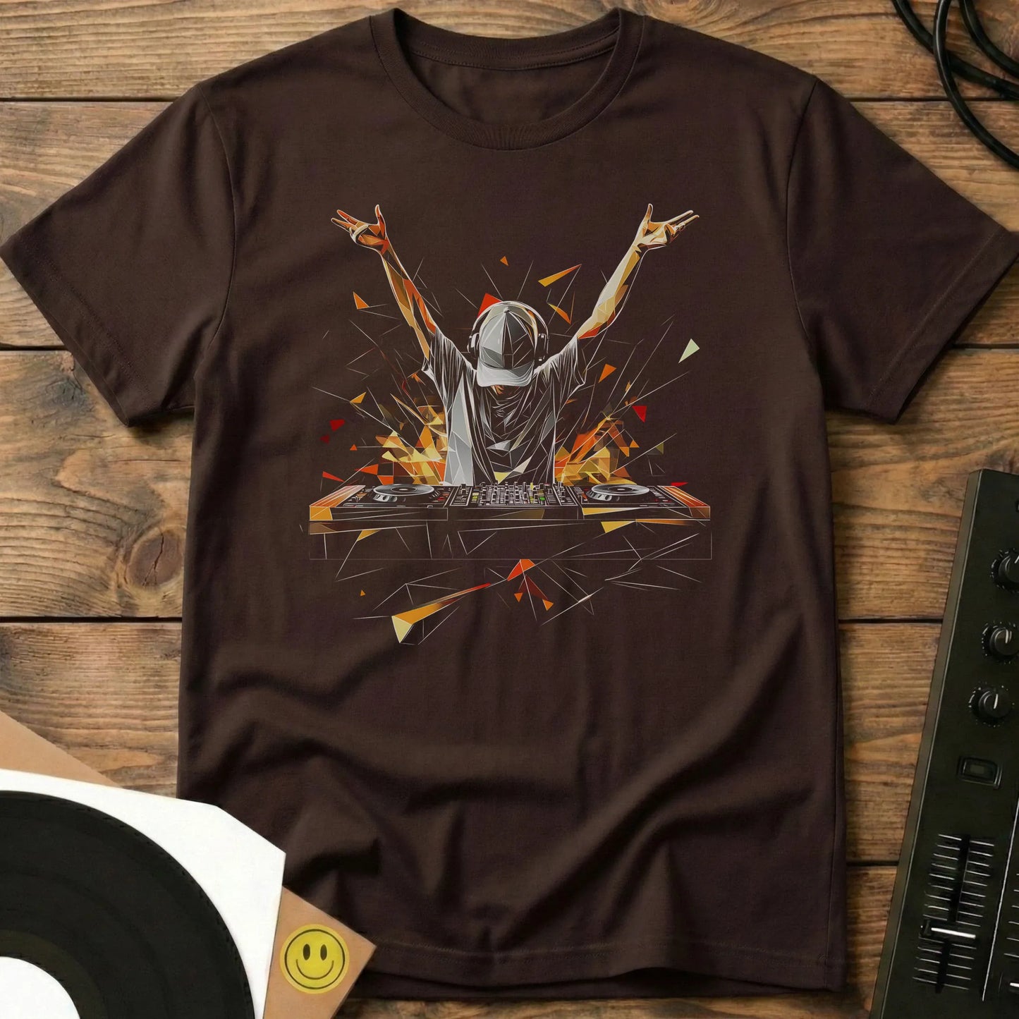 DJ Uprising T-Shirt Dark Chocolate / S DJ Uprising T-Shirt