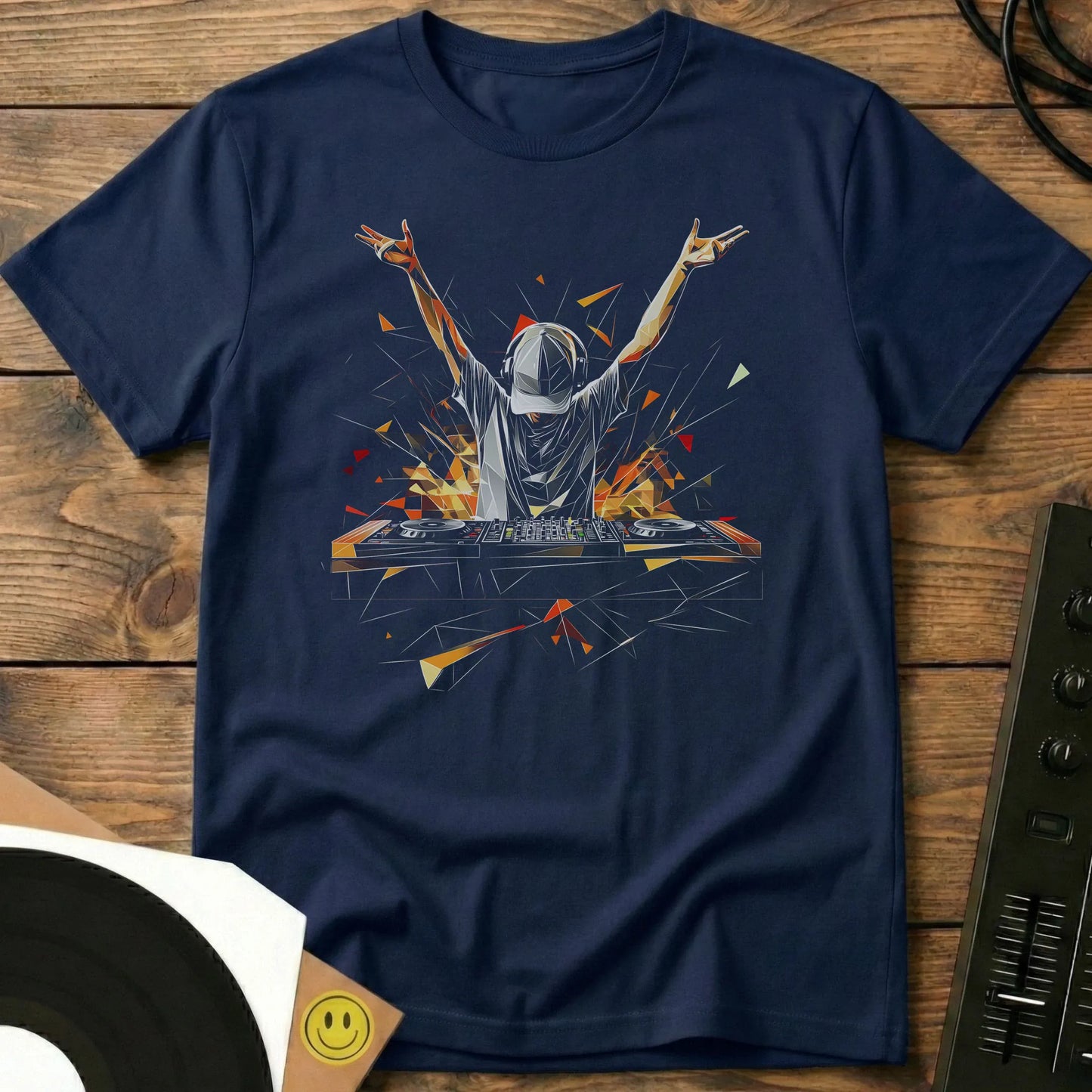 DJ Uprising T-Shirt Navy / S DJ Uprising T-Shirt