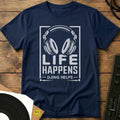 DJing Helps T-Shirt Navy / S DJing Helps T-Shirt
