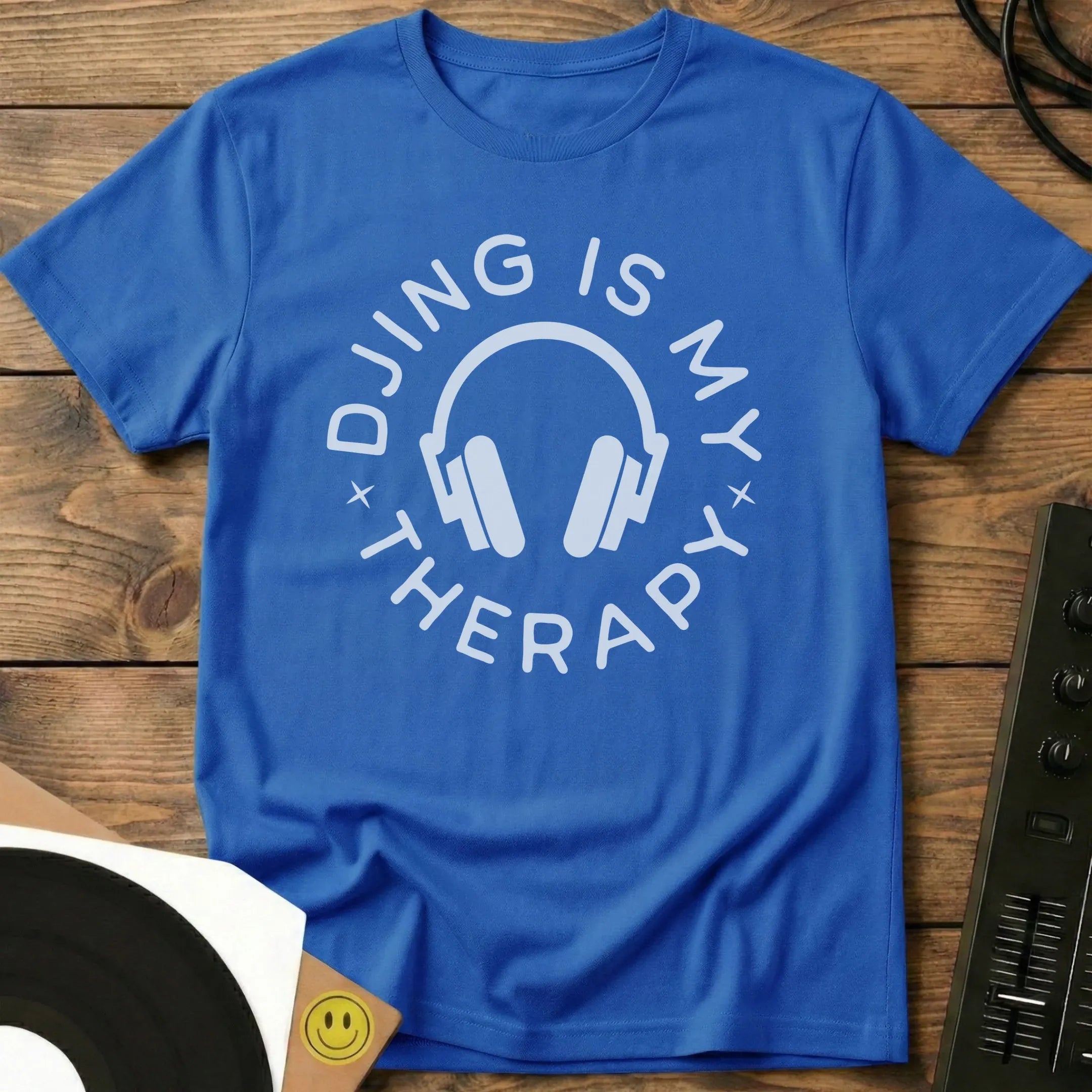 DJing Is My Therapy T-Shirt Royal / S DJing Is My Therapy T-Shirt