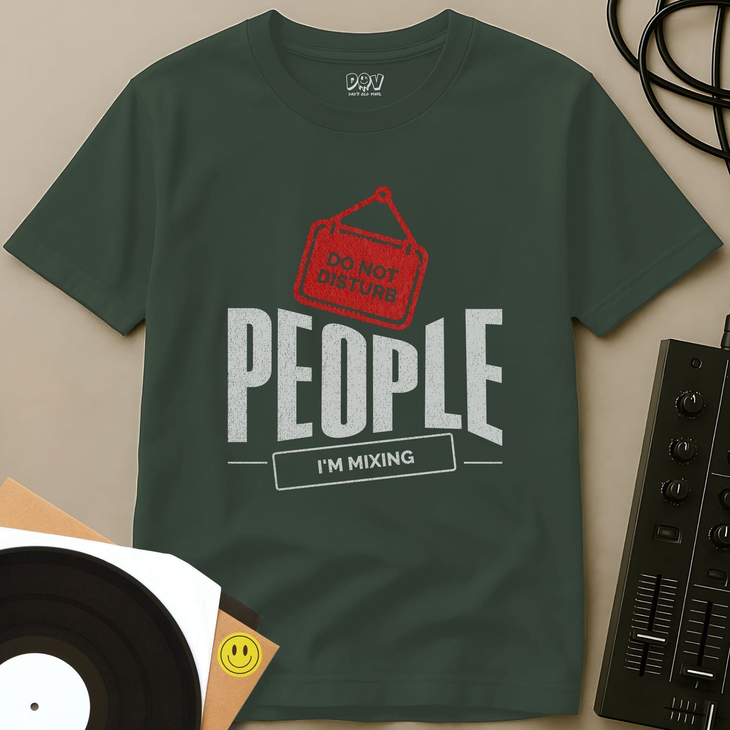 Do Not Disturb T-Shirt Military Green / S Do Not Disturb T-Shirt