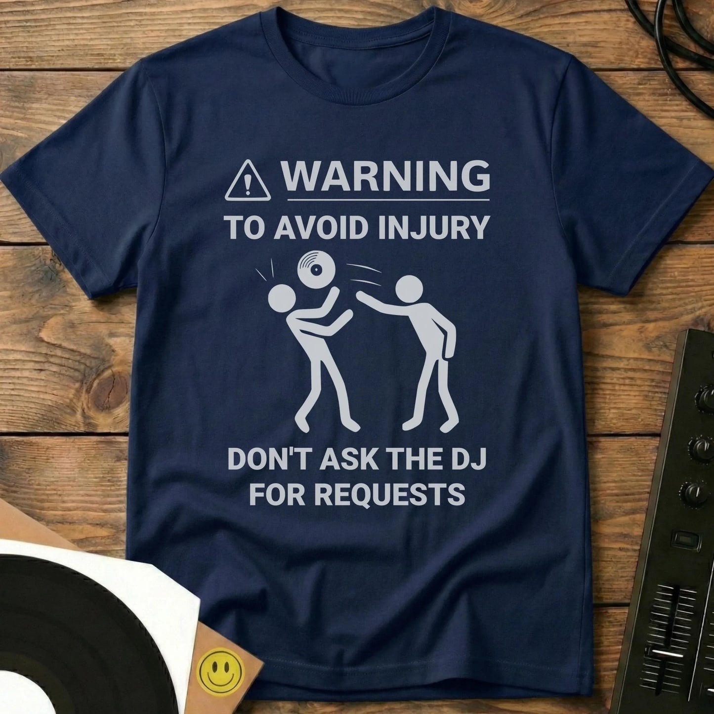Don't Ask The DJ T-Shirt Navy / S Don't Ask The DJ T-Shirt