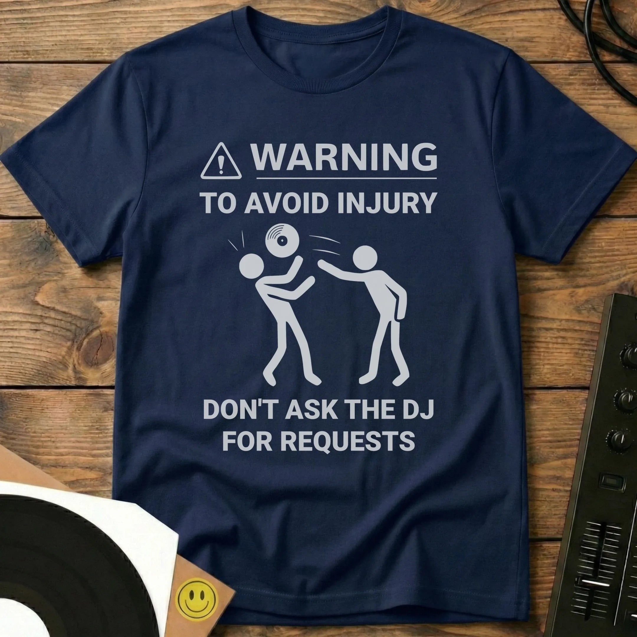 Don't Ask The DJ T-Shirt Navy / S Don't Ask The DJ T-Shirt