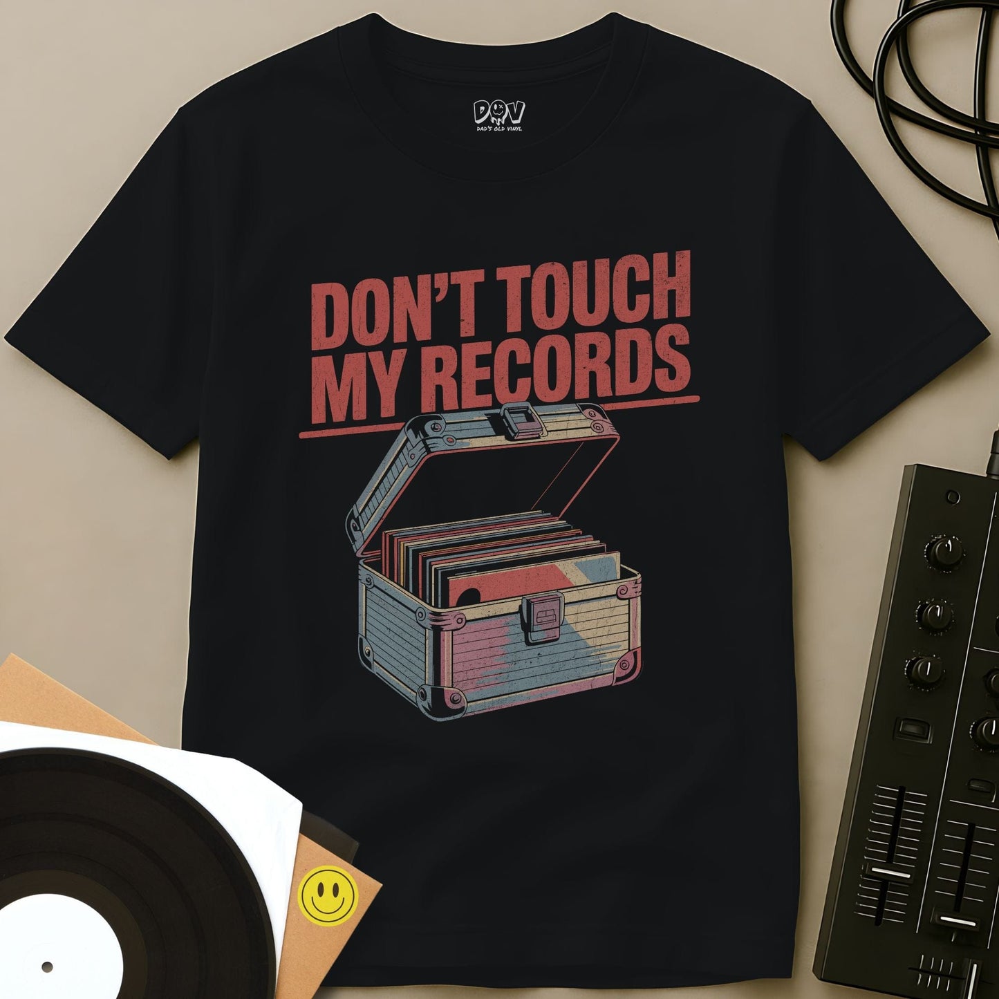 Don’t Touch My Records T-Shirt Black / S Don’t Touch My Records T-Shirt