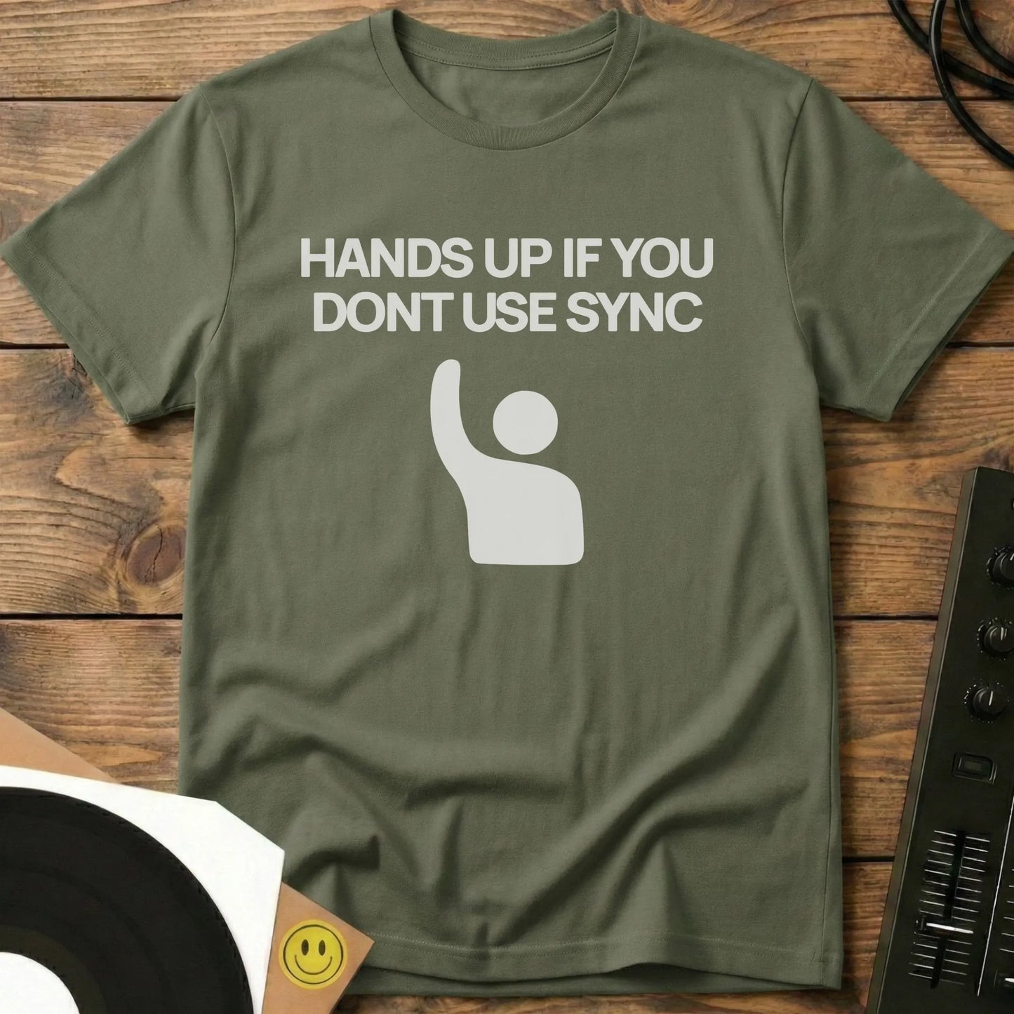 Don't Use Sync T-Shirt Military Green / S Don't Use Sync T-Shirt