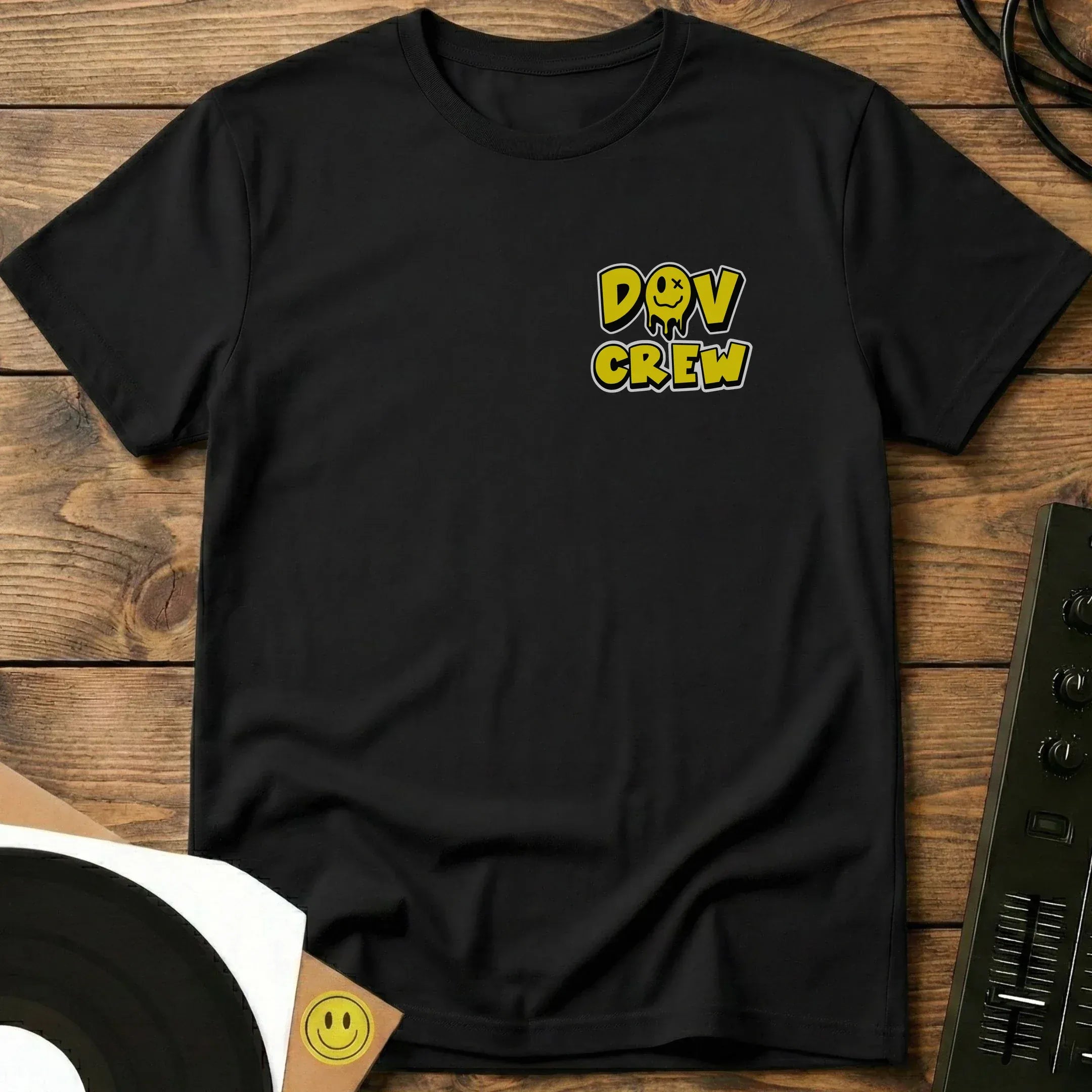 DOV Crew Crest T-shirt Black / S DOV Crew Crest T-shirt