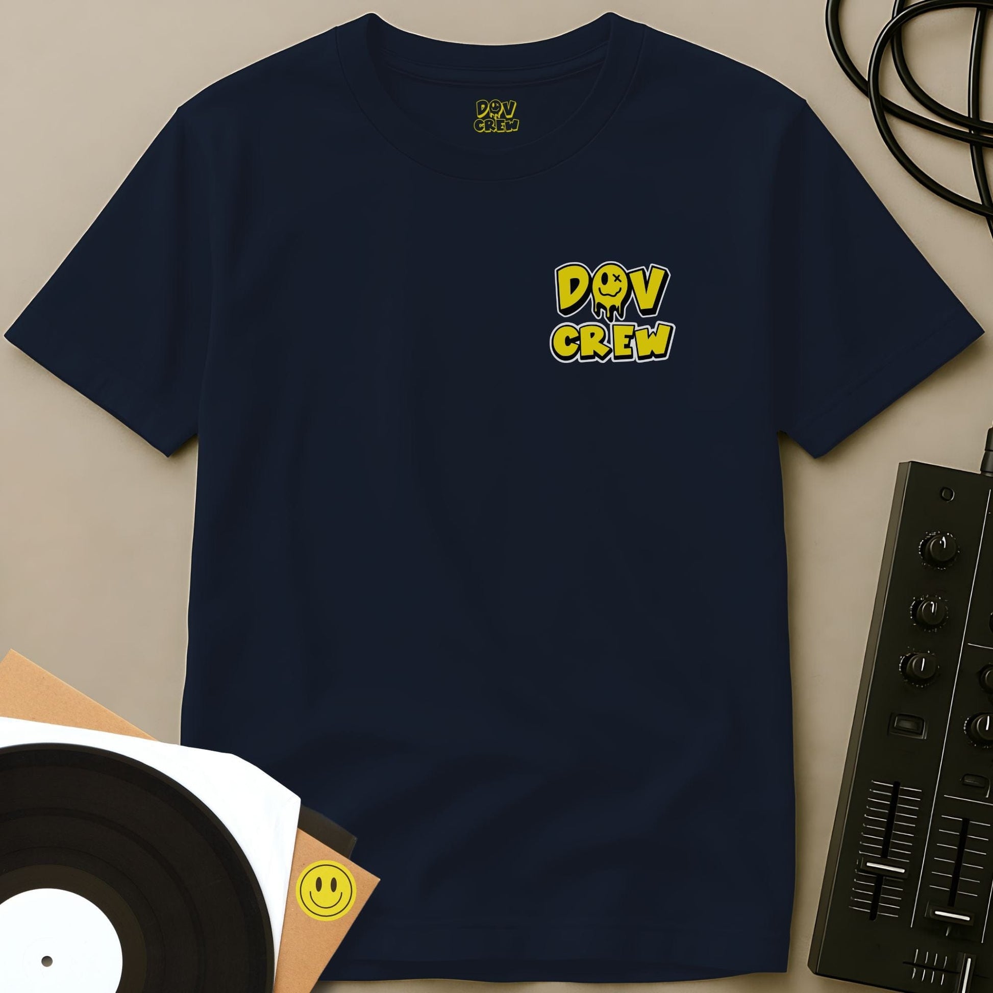 DOV Crew Crest T-shirt Navy / S DOV Crew Crest T-shirt