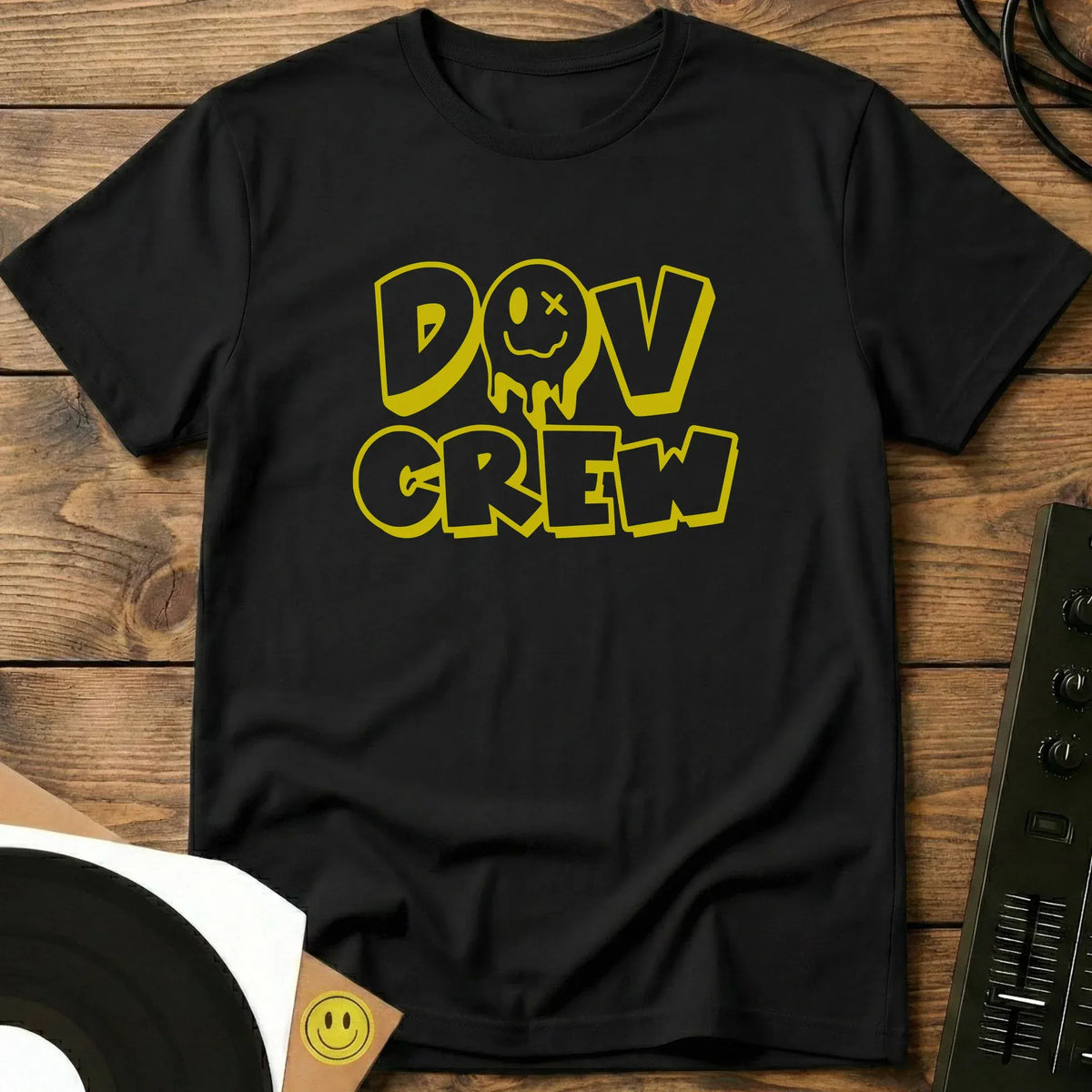 DOV Crew Outline T-Shirt Black / S DOV Crew Outline T-Shirt