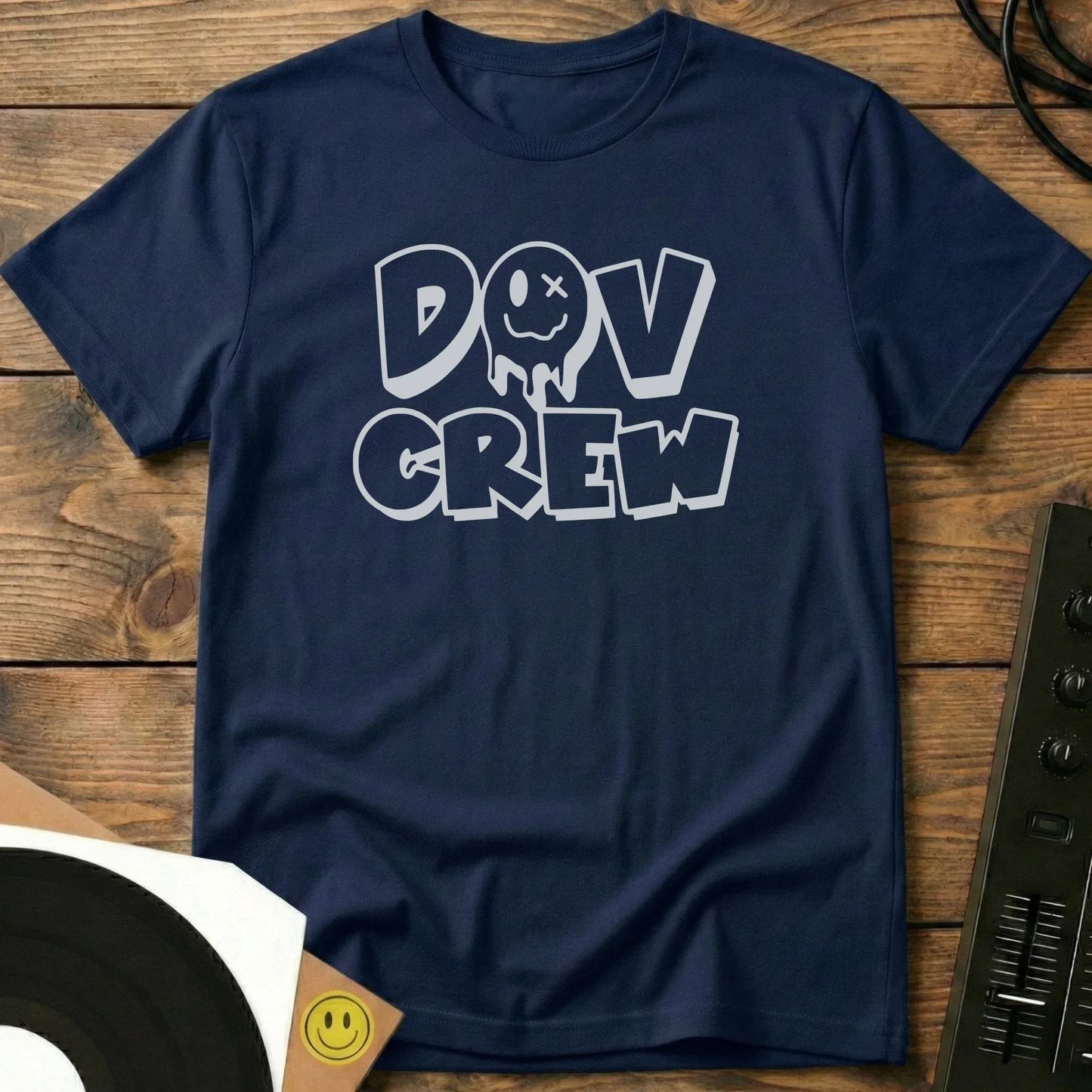 DOV Crew White Crest T-Shirt Navy / S DOV Crew White Crest T-Shirt