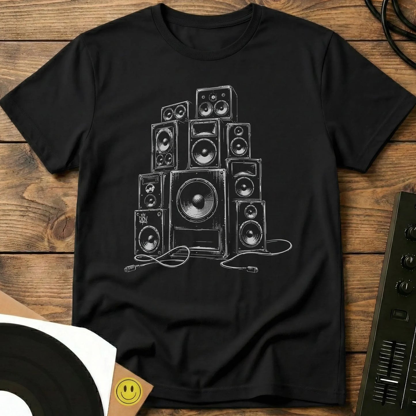 DOV Rig White T-Shirt Black / S DOV Rig White T-Shirt