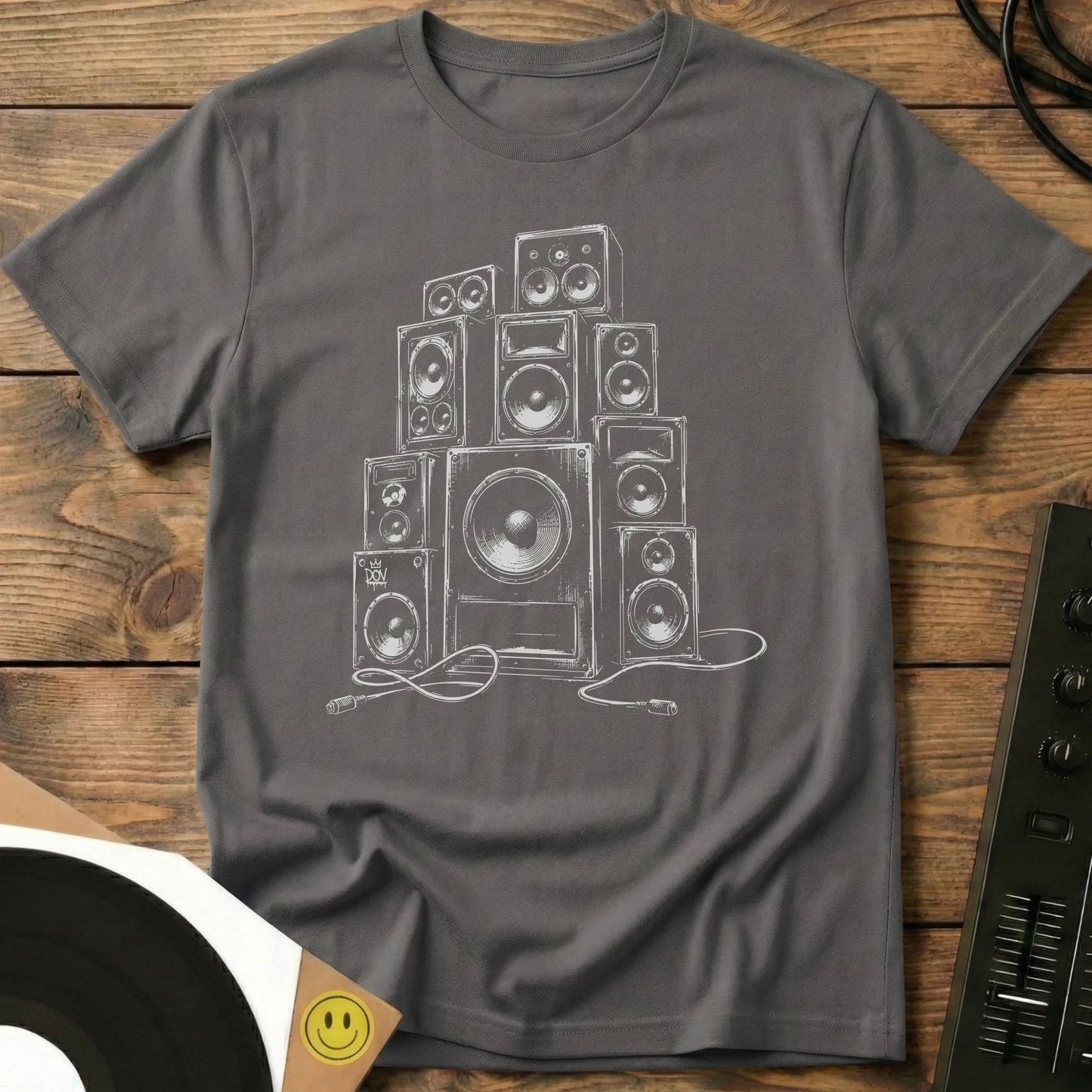 DOV Rig White T-Shirt Charcoal / S DOV Rig White T-Shirt