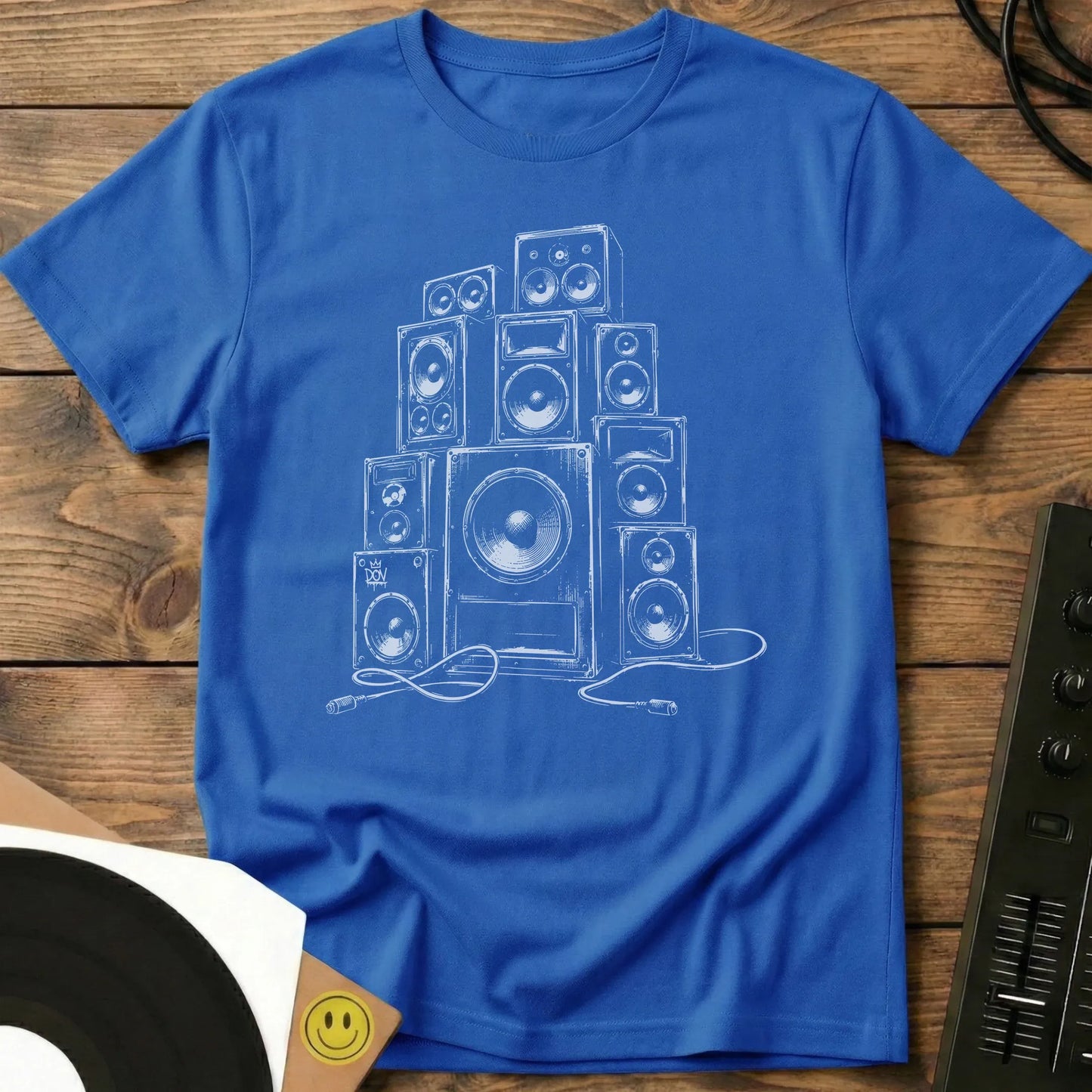 DOV Rig White T-Shirt Royal / S DOV Rig White T-Shirt