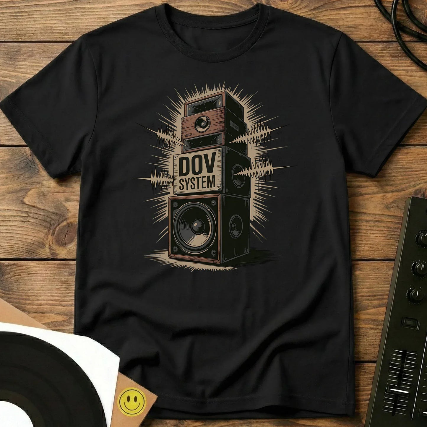 DOV Sound System T-Shirt Black / S DOV Sound System T-Shirt