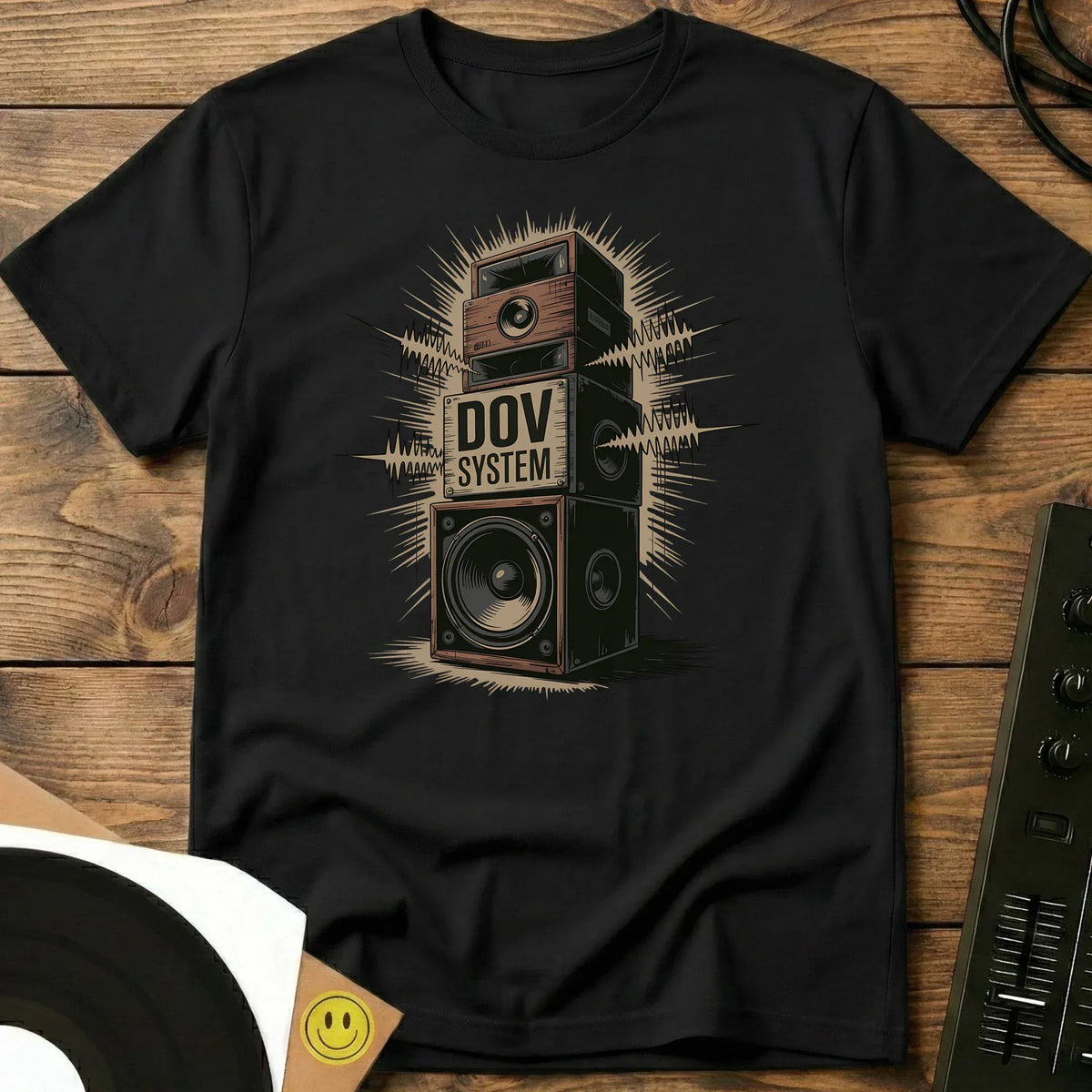 DOV Sound System T-Shirt Black / S DOV Sound System T-Shirt