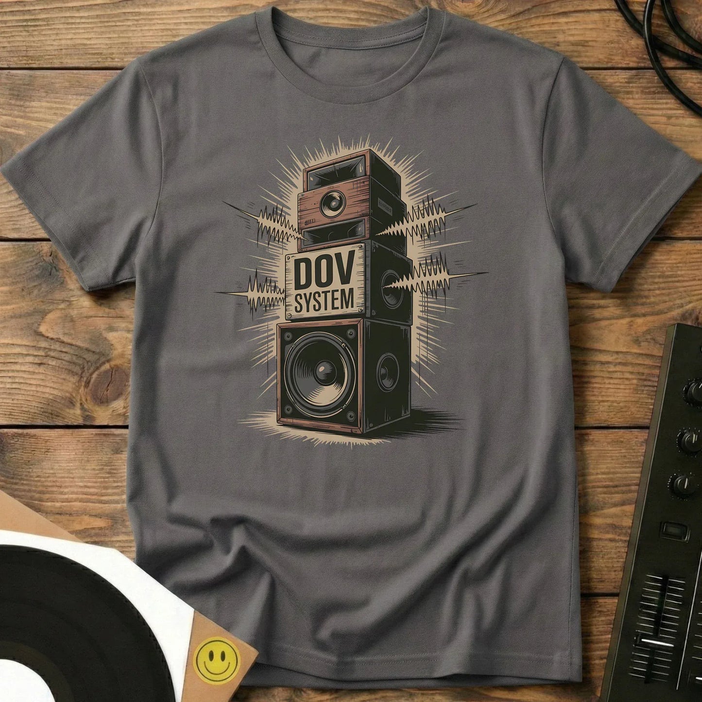 DOV Sound System T-Shirt Charcoal / S DOV Sound System T-Shirt