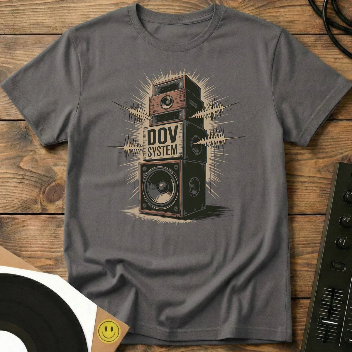 DOV Sound System T-Shirt Charcoal / S DOV Sound System T-Shirt