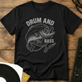 Drum And Bass Fish T-Shirt Black / S Drum And Bass Fish T-Shirt