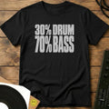 Drum n Bass Split T-Shirt Black / S Drum n Bass Split T-Shirt
