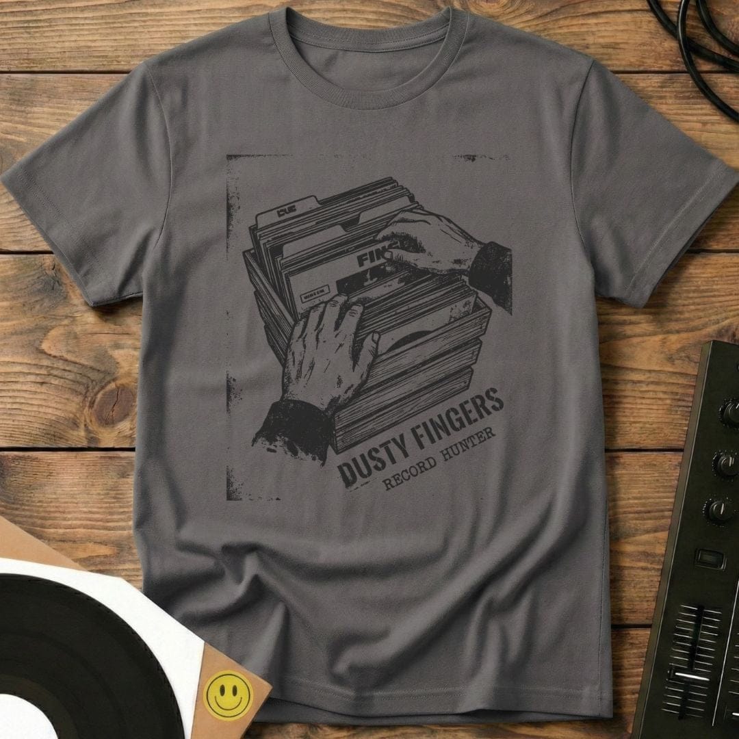 Dusty Fingers T-Shirt Charcoal / S Dusty Fingers T-Shirt