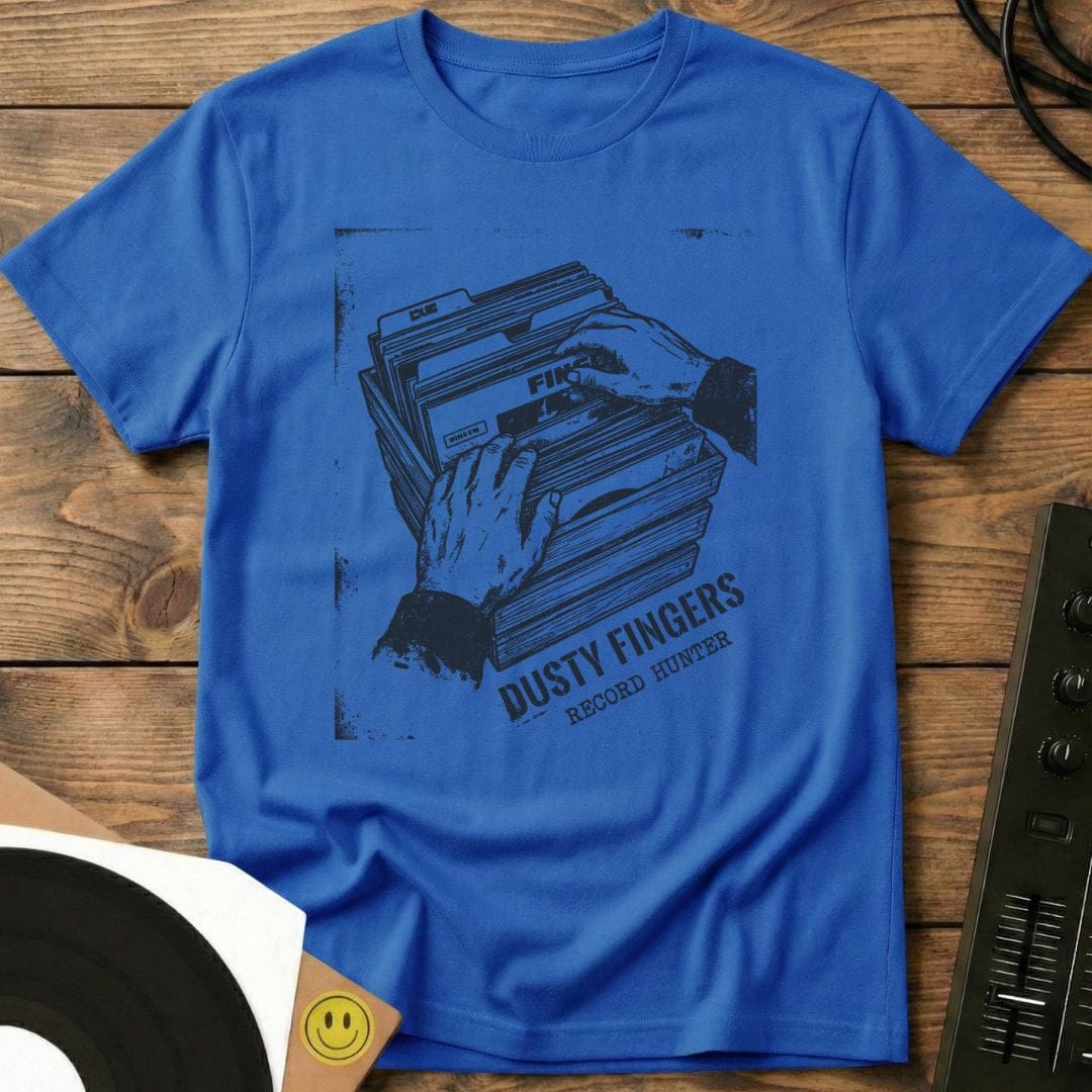 Dusty Fingers T-Shirt Royal / S Dusty Fingers T-Shirt