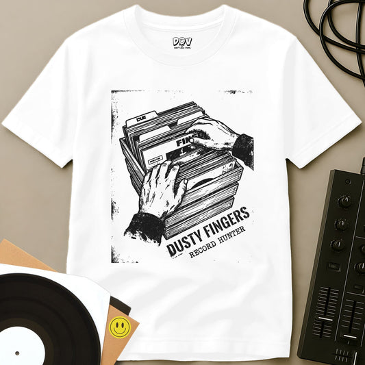 Dusty Fingers T-Shirt White / S Dusty Fingers T-Shirt