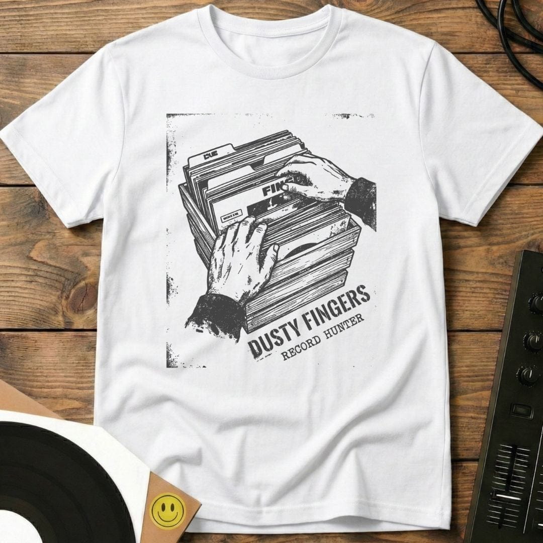 Dusty Fingers T-Shirt White / S Dusty Fingers T-Shirt
