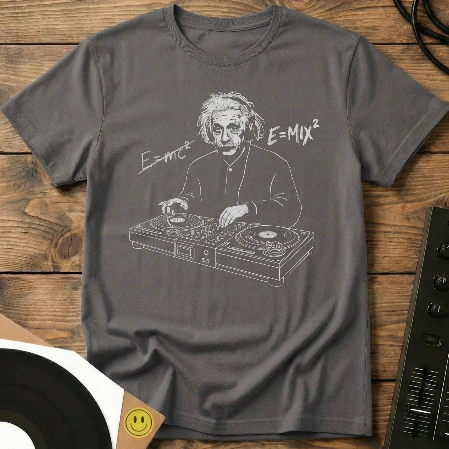 E=Mix T-Shirt Charcoal / S E=Mix T-Shirt