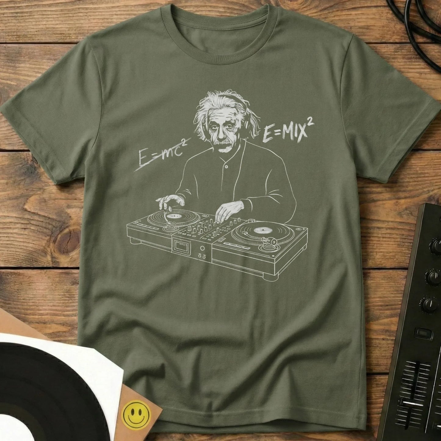 E=Mix T-Shirt Military Green / S E=Mix T-Shirt