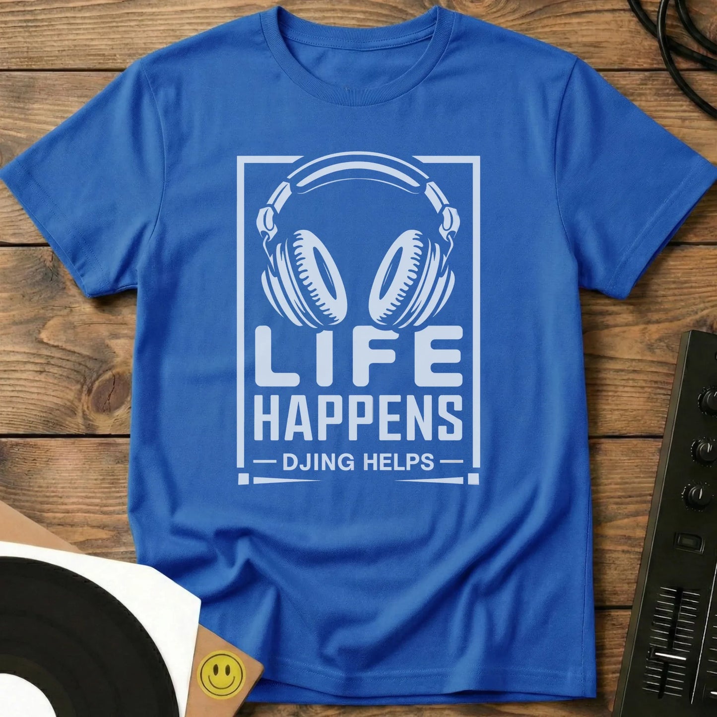 DJing Helps T-Shirt Royal / S DJing Helps T-Shirt