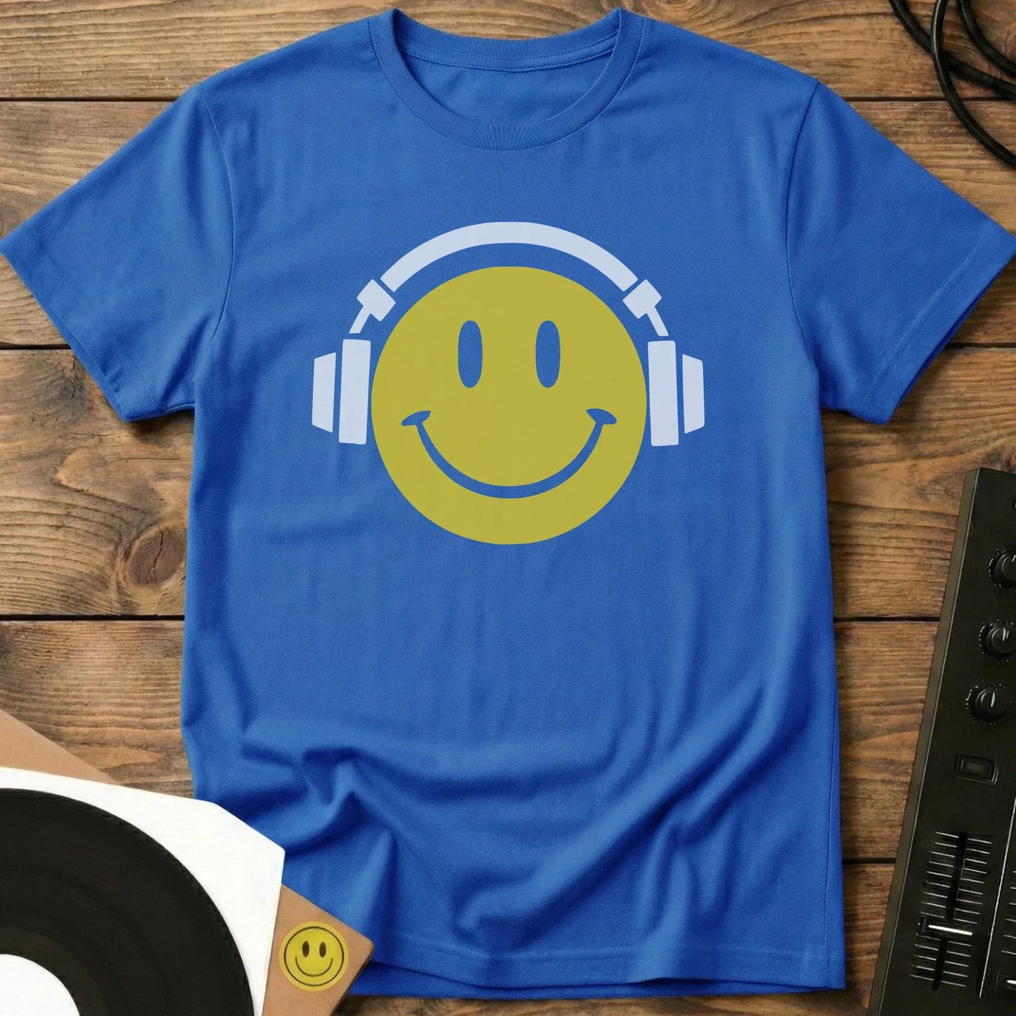 Happy Listening T-Shirt Royal / S Happy Listening T-Shirt