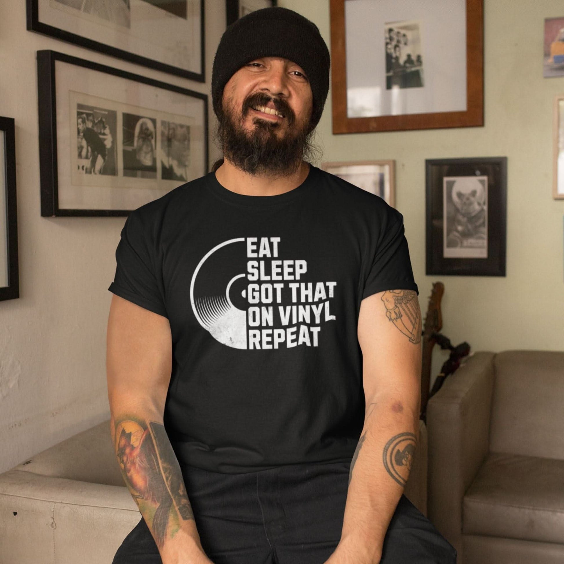 Eat, Sleep, Got That On Vinyl T-Shirt Eat, Sleep, Got That On Vinyl T-Shirt