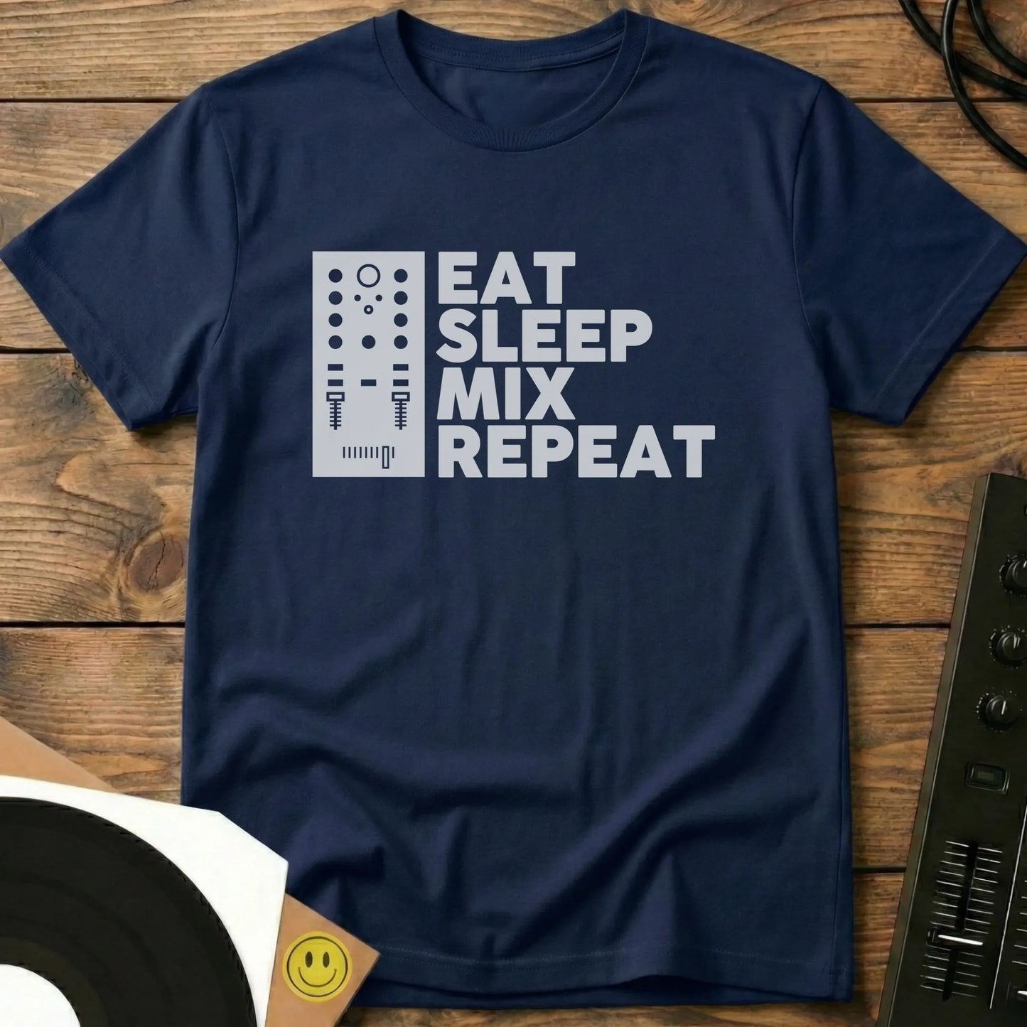 Eat, Sleep, Mix, Repeat T-Shirt Navy / S Eat, Sleep, Mix, Repeat T-Shirt