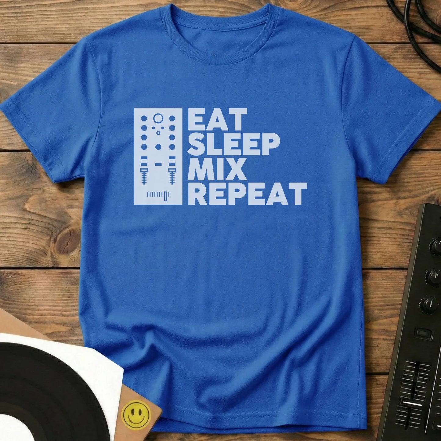 Eat, Sleep, Mix, Repeat T-Shirt Royal / S Eat, Sleep, Mix, Repeat T-Shirt