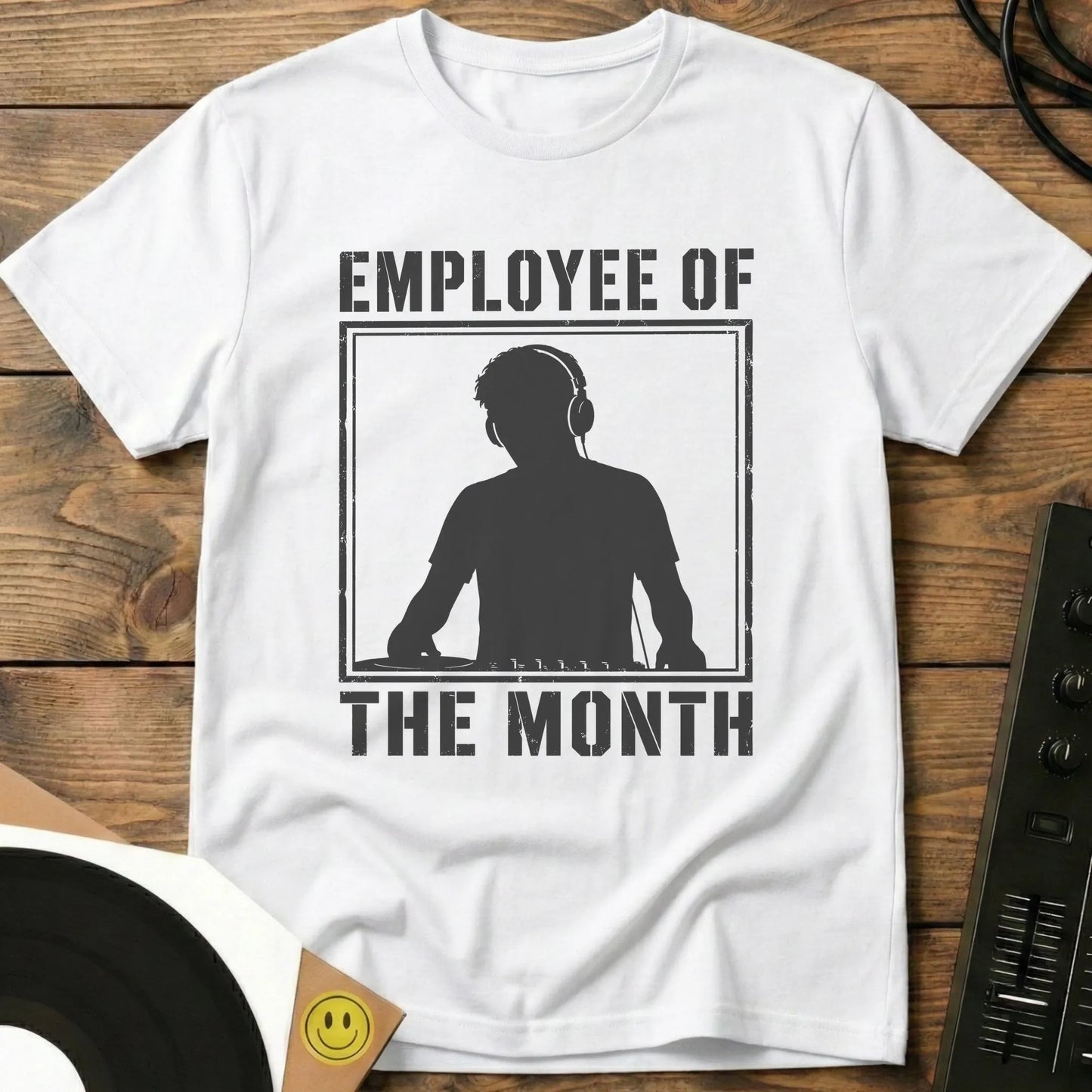 Employee Of The Month T-Shirt White / S Employee Of The Month T-Shirt