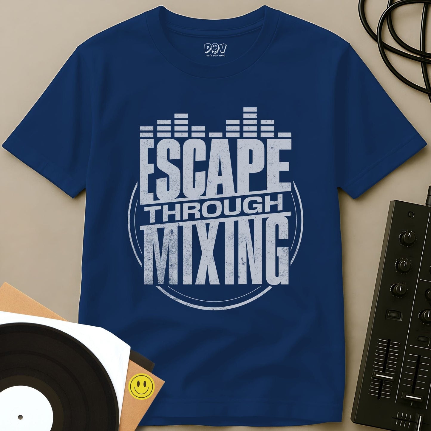 Escape Through Mixing T-Shirt Royal / S Escape Through Mixing T-Shirt