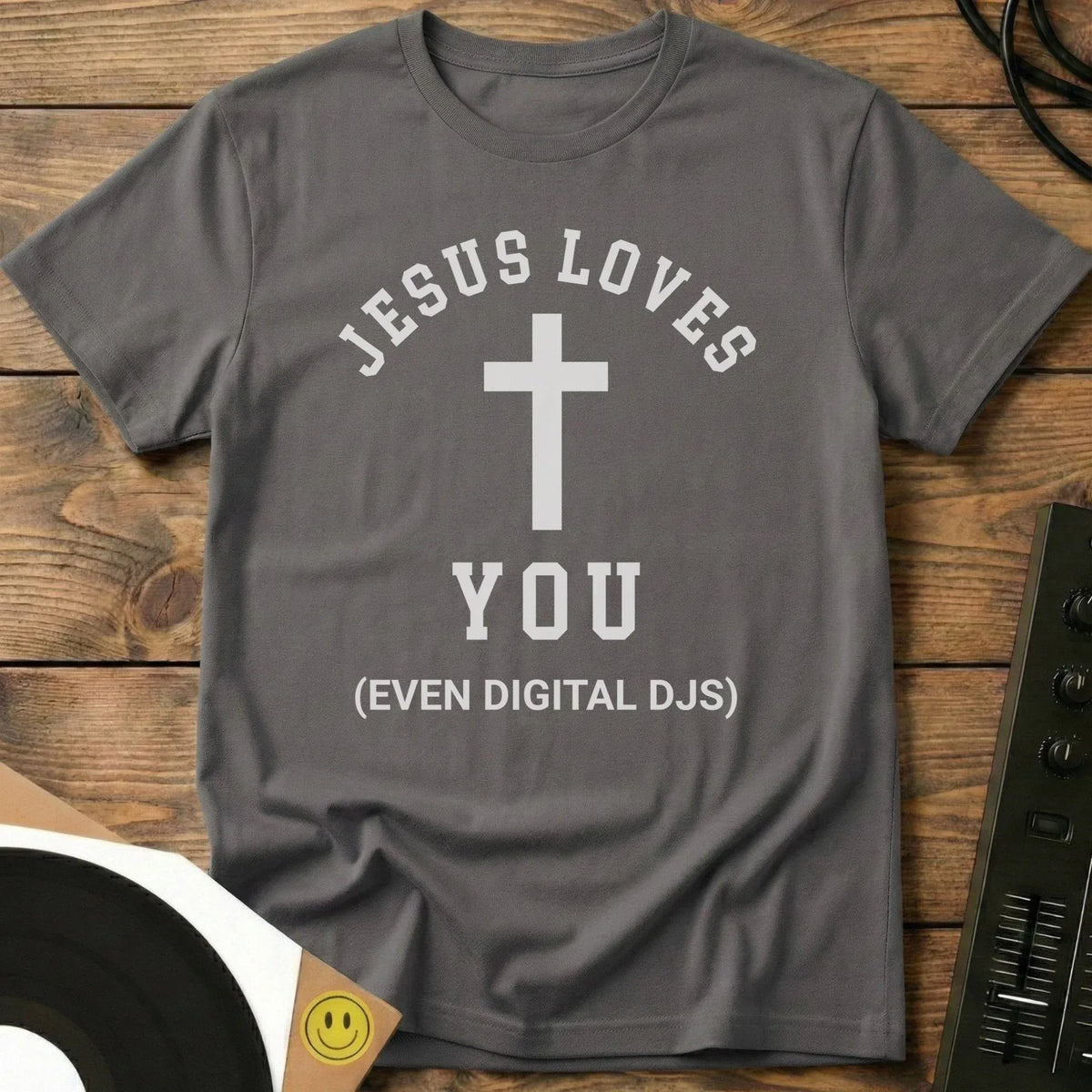 Even Digital DJs T-Shirt Charcoal / S Even Digital DJs T-Shirt