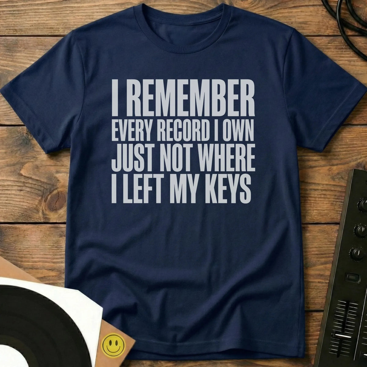 Every Record I Own T-Shirt Navy / S Every Record I Own T-Shirt