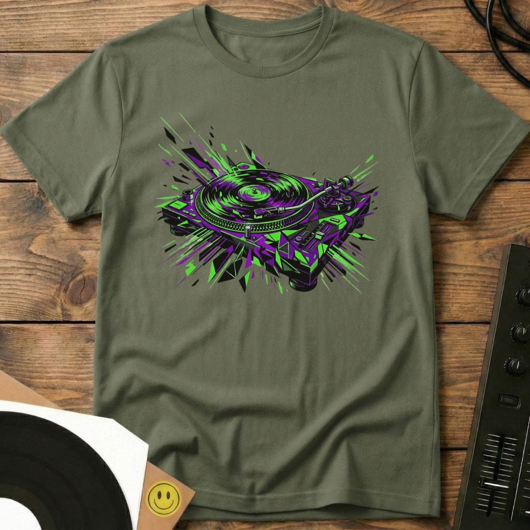 Exploded Deck T-Shirt Military Green / S Exploded Deck T-Shirt