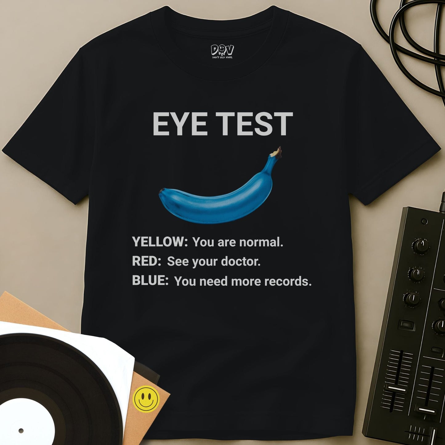 Eye Test T-Shirt Black / S Eye Test T-Shirt