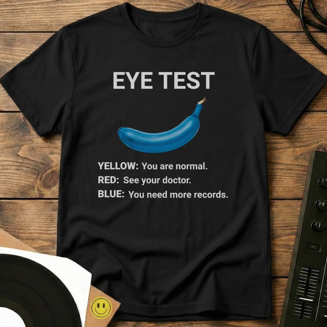 Eye Test T-Shirt Black / S Eye Test T-Shirt