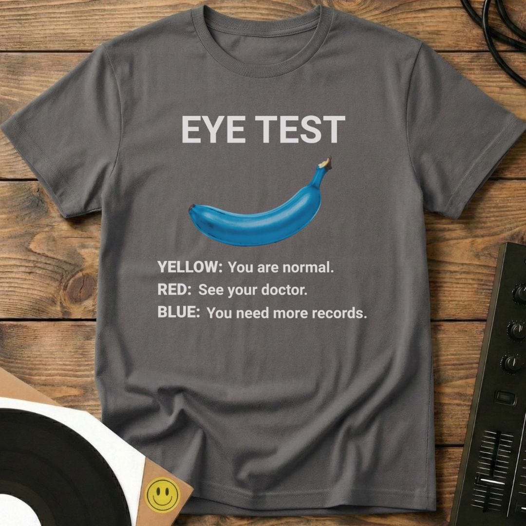 Eye Test T-Shirt Charcoal / S Eye Test T-Shirt