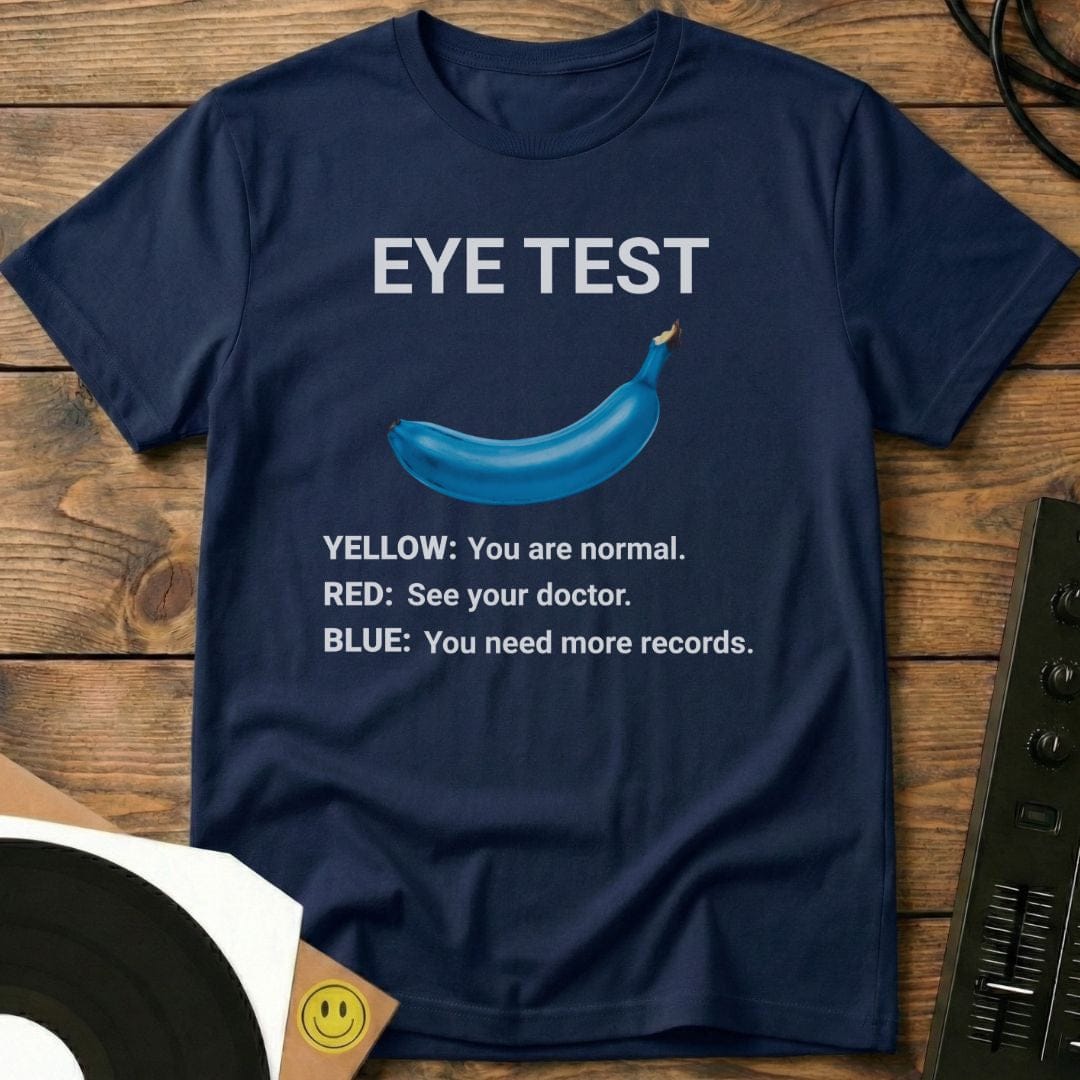 Eye Test T-Shirt Navy / S Eye Test T-Shirt