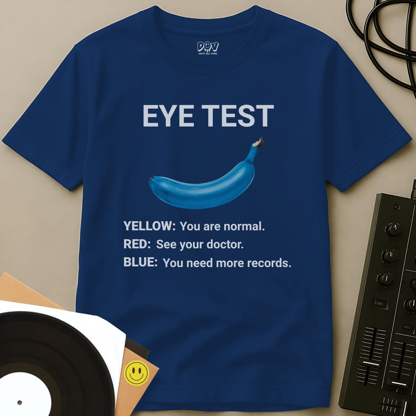 Eye Test T-Shirt Royal / S Eye Test T-Shirt